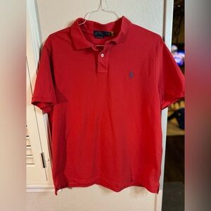 Ralph Lauren Classic Red Polo Shirt